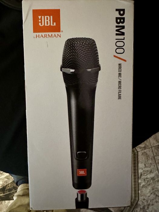 Boxă JBL partybox 320 custativ Proel si microfon JBL PBM100