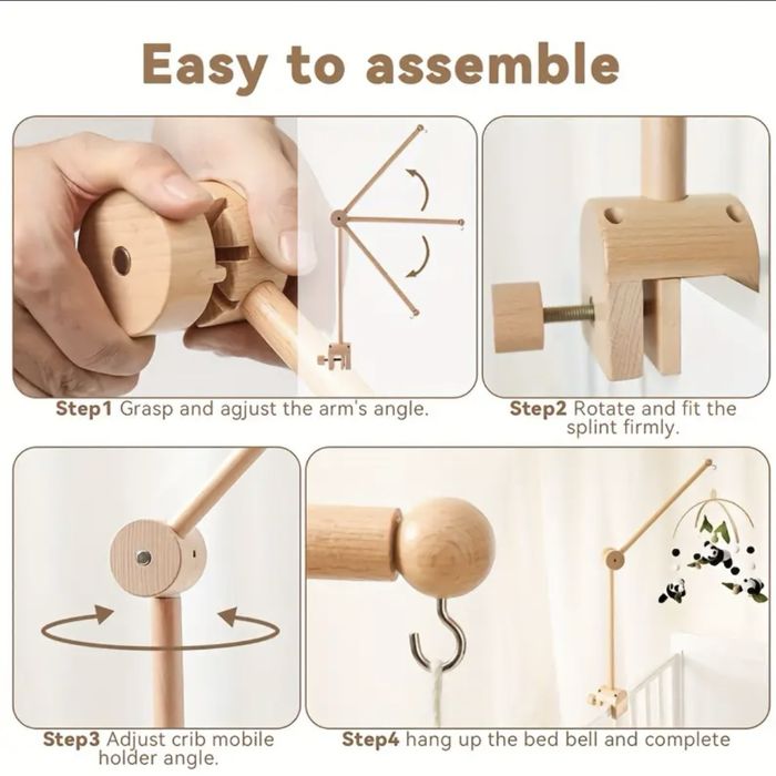 Carusel pentru pat bebe