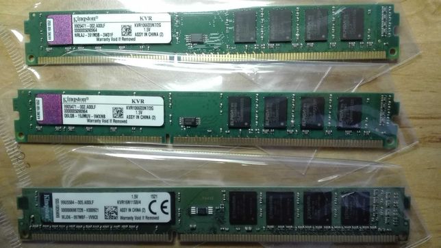 RAMI Kingston Value  2/4GB DDR3 1066MHz KVR1066D3N7/2G / KVR16N11S8/4
