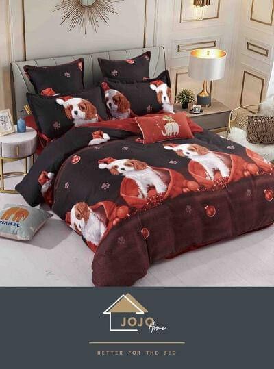 Lenjerie de pat finet patru piese pentru pat de o persoană