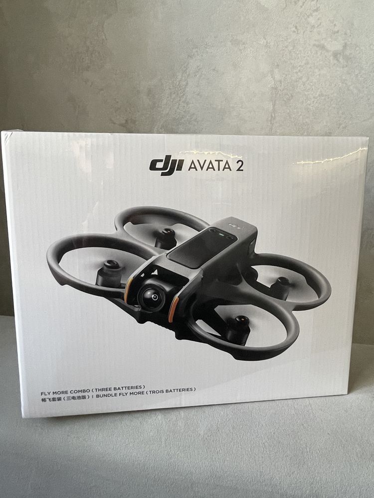 Новый Dji avata 2 combo ( 3 батареи) и fpv remote controller 3