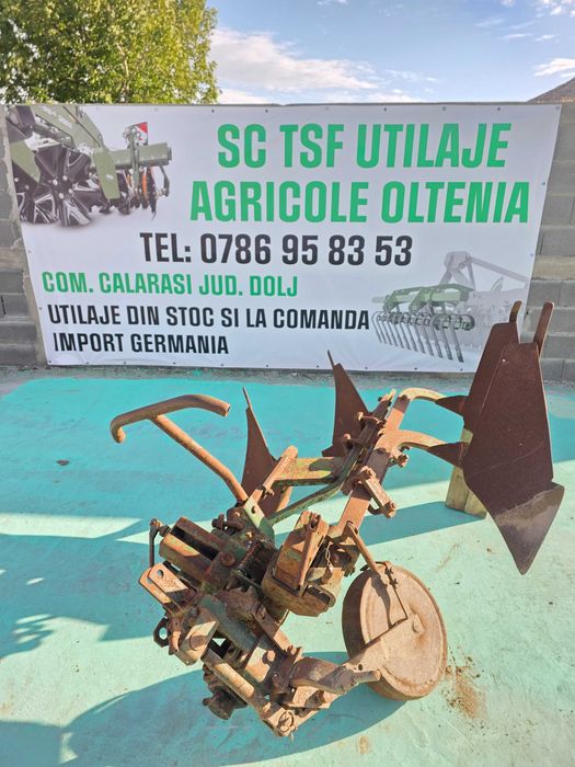 Plug Eberhardt reversibil  manual cu 2 brazde