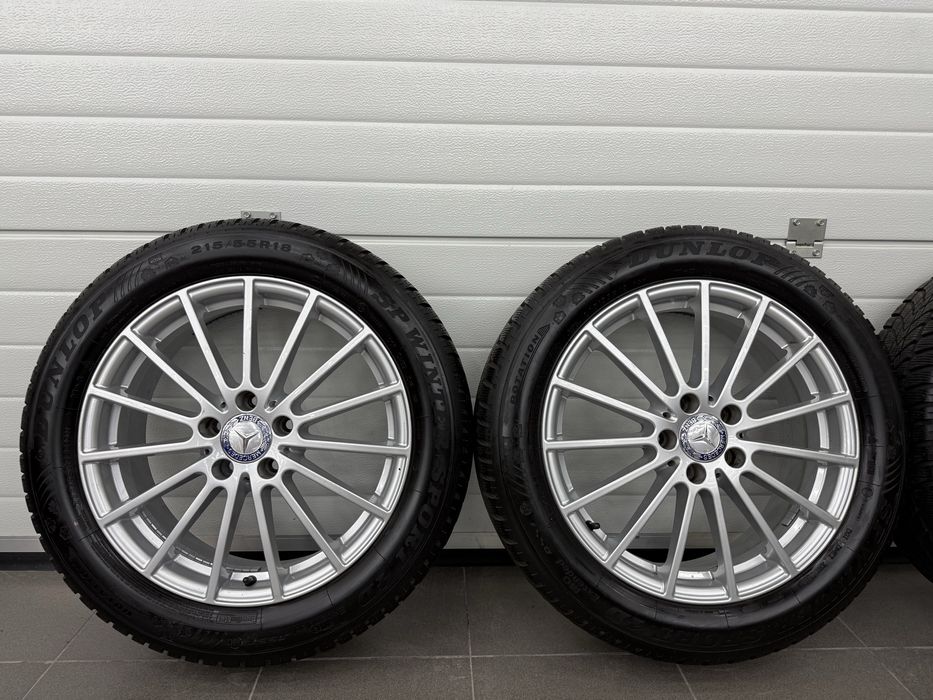 Jante iarna 5x112 Mercedes GLA 215/55/r18