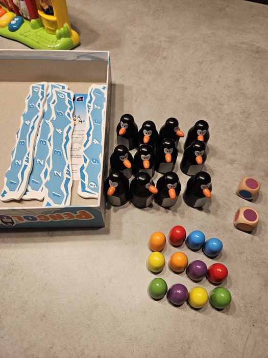 Set jocuri 3 ani - Pengoloo, Scoate limba, Puzzle 3D