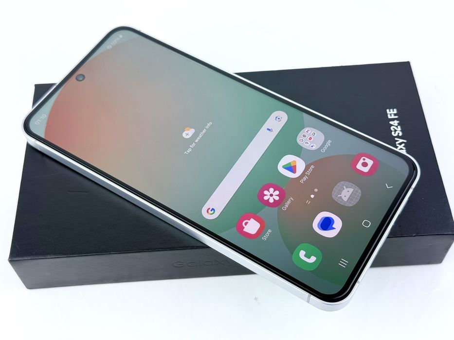 НОВ! Samsung Galaxy S24 FE 5G 128GB 8RAM Mint 2г. Гаранция!