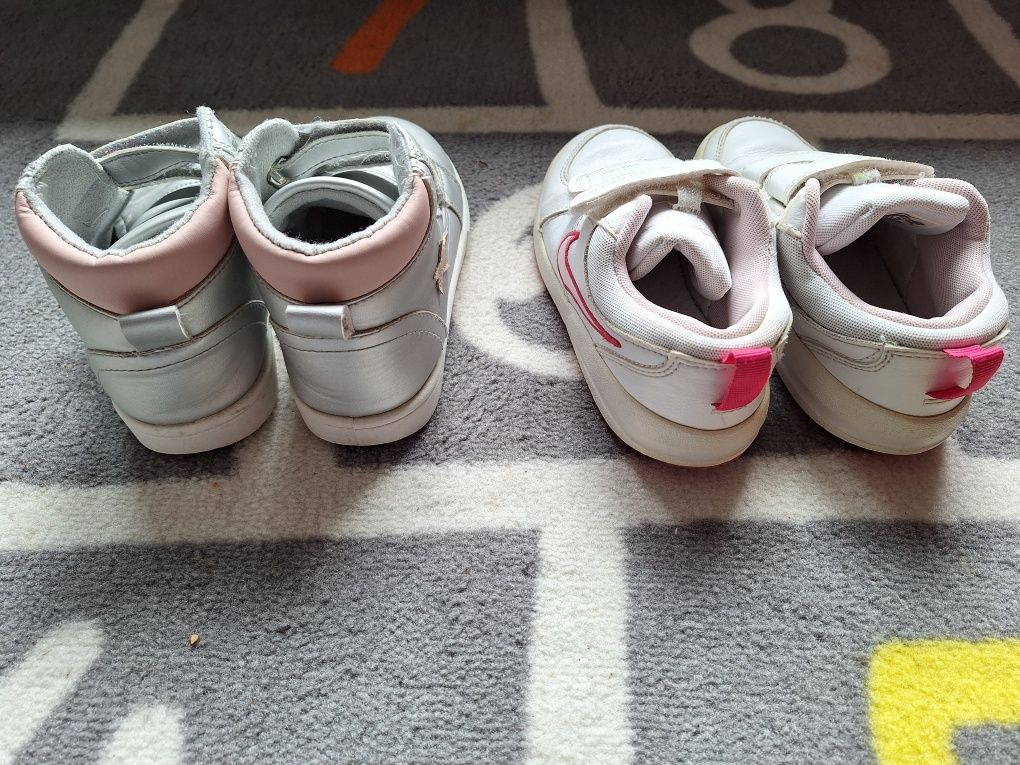 Lot adudasi Nike și ghete argintii 29 29,5