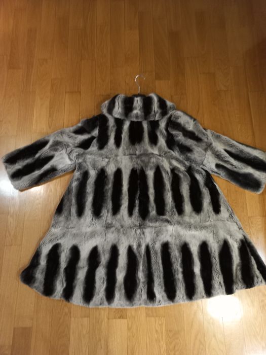 Дамско палто от чинчила НАМАЛЕНОЦели Кожи