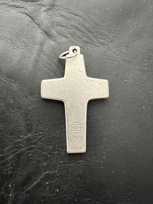 Cruce argint VEDELE italy stare noua,model deosebit,cantareste