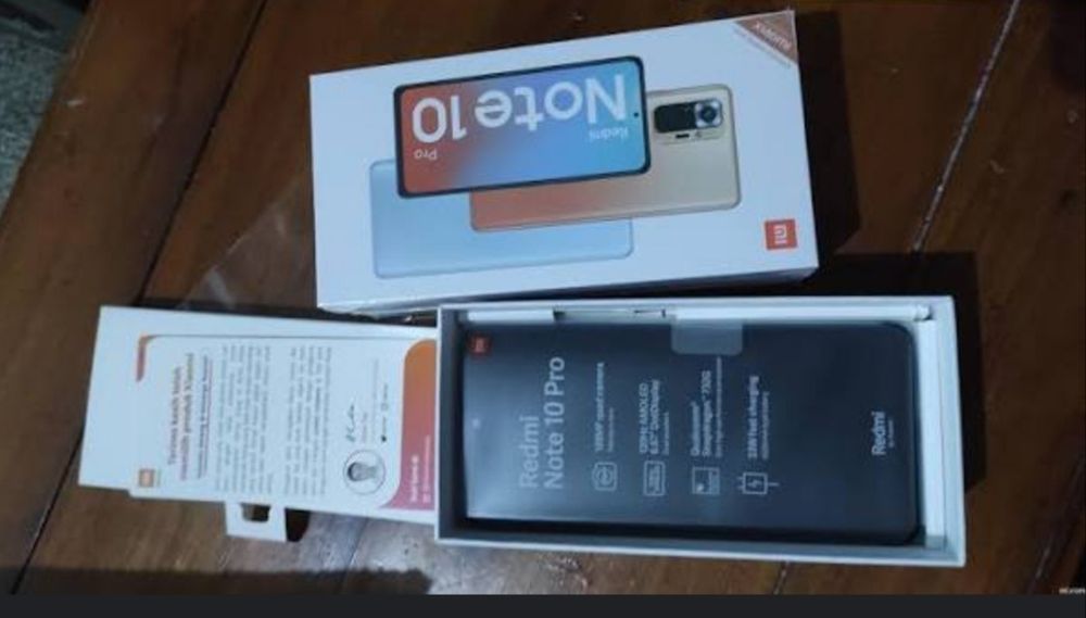 Redmi not 10 pro 8ga 128gb abmen bor