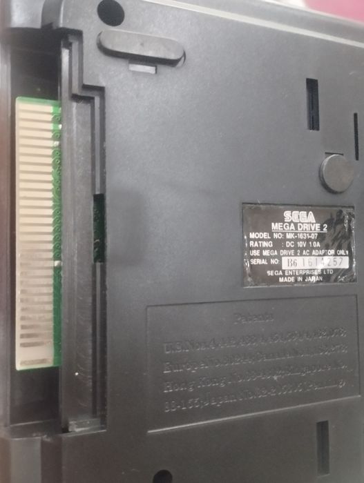 Sega mega drive 2 из 90х.