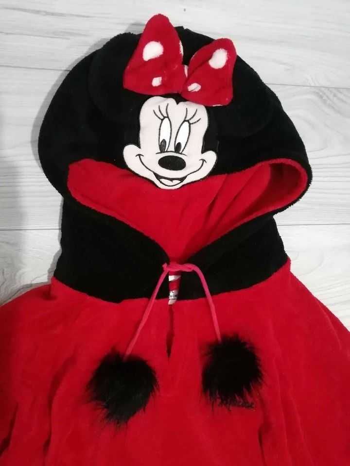 Bluza Poncho pufos și călduros cu Minnie Mouse Disney mărimea M/L