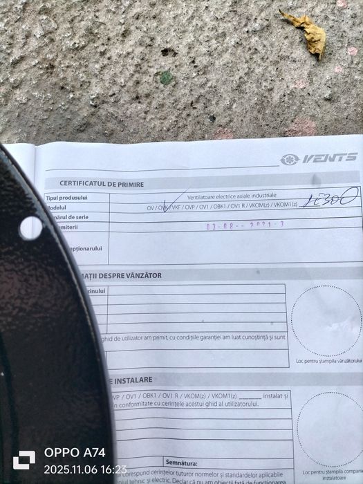 Ventilator electric axial Vents 145w, 200 lei, negociabil.