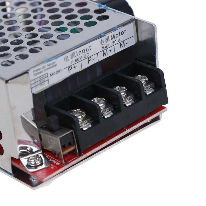 PWM 30A variator turatie regulator turatie motor DC7-70V 30A 500W