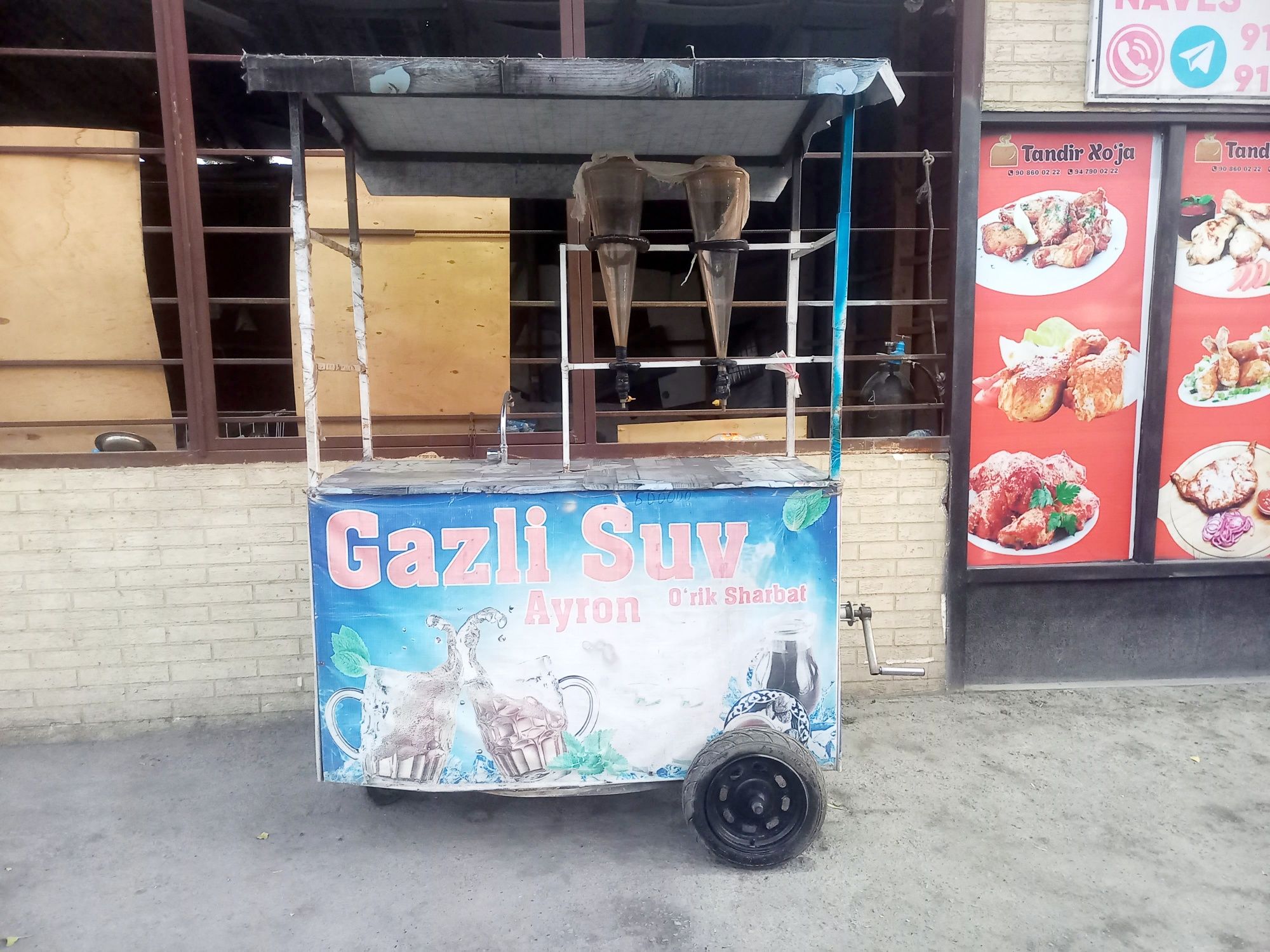 Gazvoda apparat  sotiladi