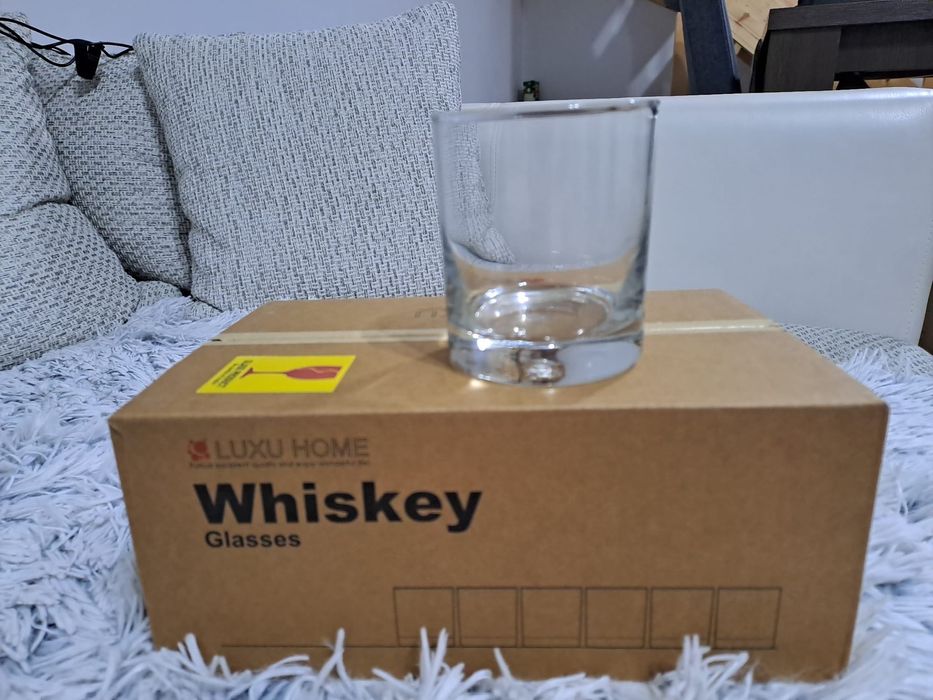Seturi noi 6 pahare Whiskey LUXU 310 ml