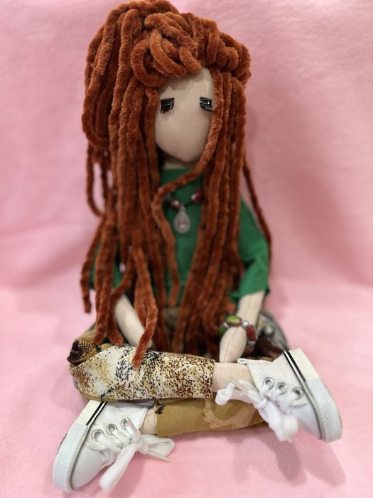 Кукла  интерьерная . Йога