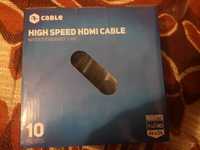 Cablu HDMI 4K High Speed 10m nou