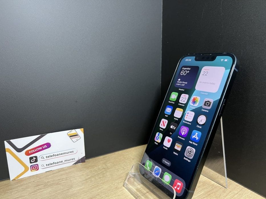iPhone 13 128Gb Midnight 3 ani garanție, Telefoane Mureș
