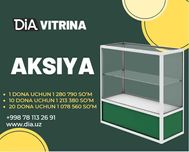 Oynaly vitrina, Акция, прилавки, savdo vitrinalar stellajlar
