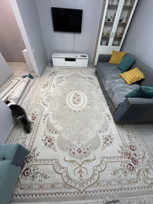 Ковер 3*4 посде хим чистки , плотный , турецкий