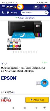 Imprimanta EPSON ECOTANK L3250