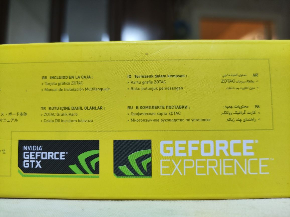 Видеокарта GTX 1050 Ti 4 ГБ Gddr5