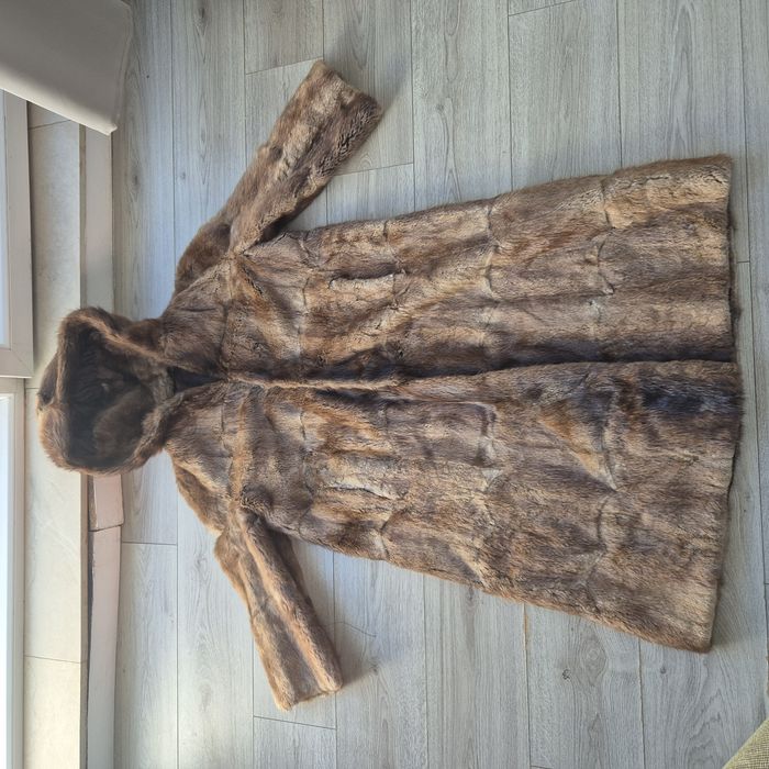 Haina de blana naturala lunga