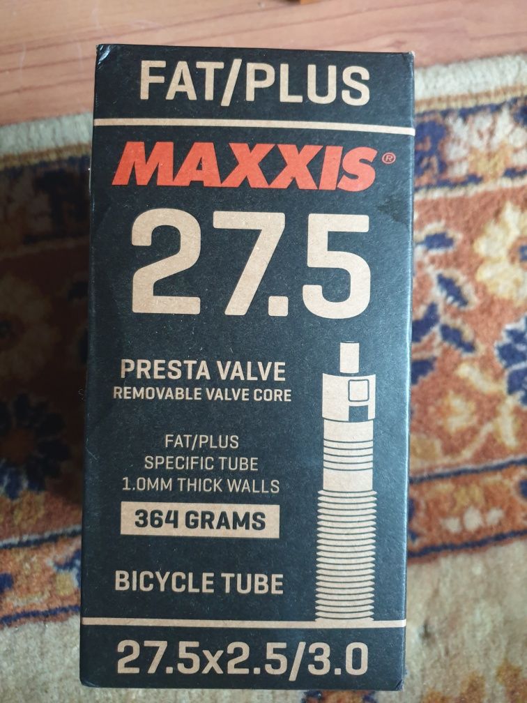 Pereche de camere mtb Maxxis Fat/Pluss 27.5x2.5/3.0 noi