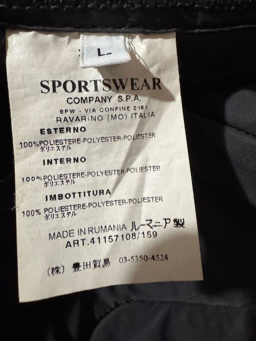 Stone Island AW2004 Quilted Inner Liner Jacket Grey.