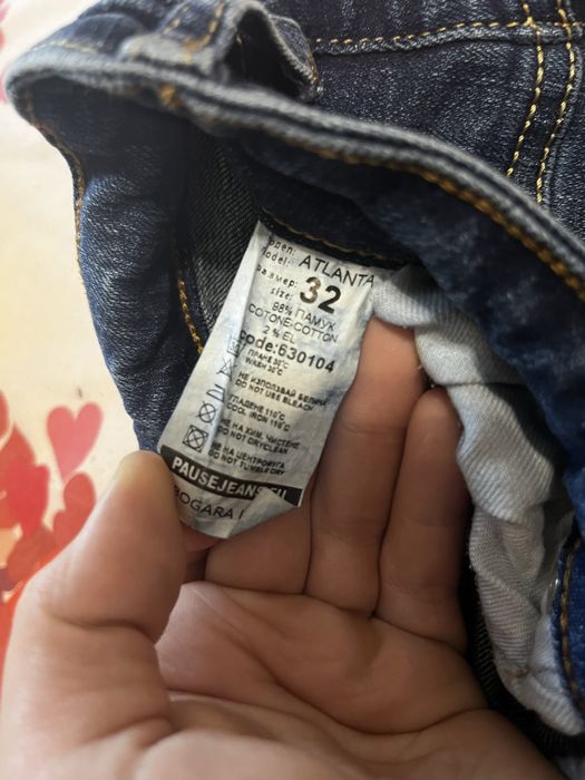 Дънки на Pause jeans топ състояние неупотребявани почти