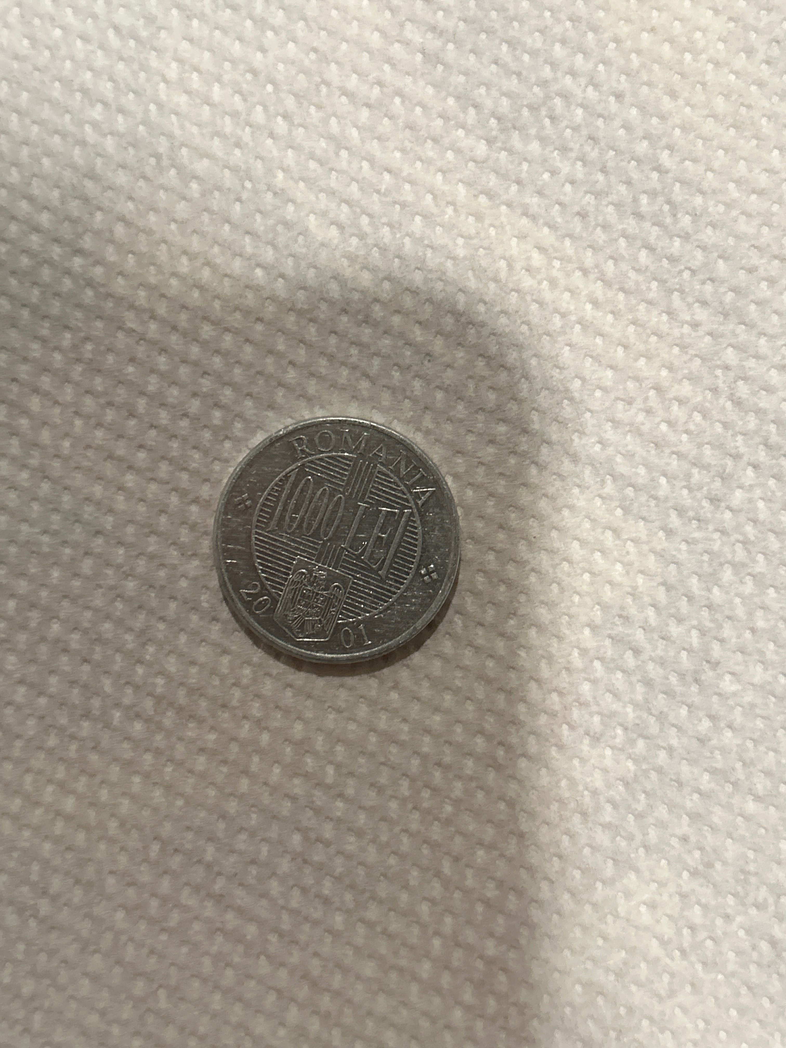 Moneda 1000 lei C. Brancoveanu (2001)