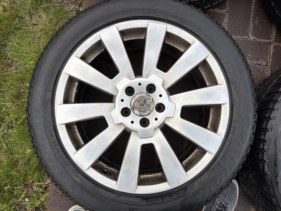 Vand jante 19” Mercedes originale + cauciucuri iarna + vara