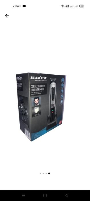 Masina tuns cu acumulator SilverCrest 5 in 1 noua