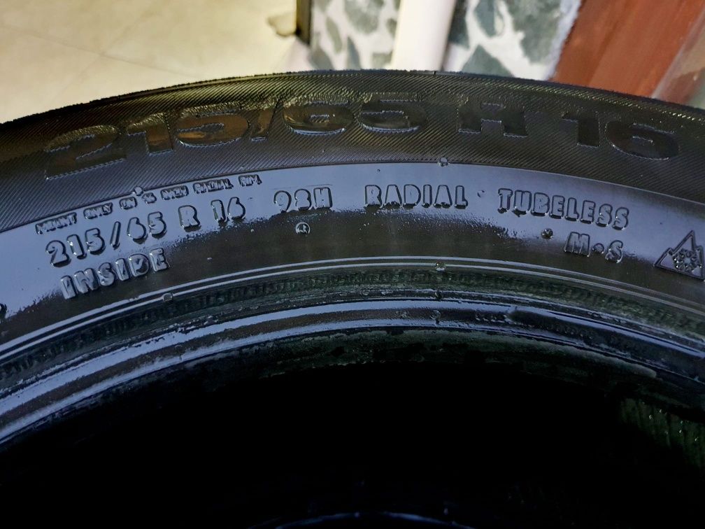 Всесезонни Гуми M+S - CONTINENTAL - 215/65/16 !