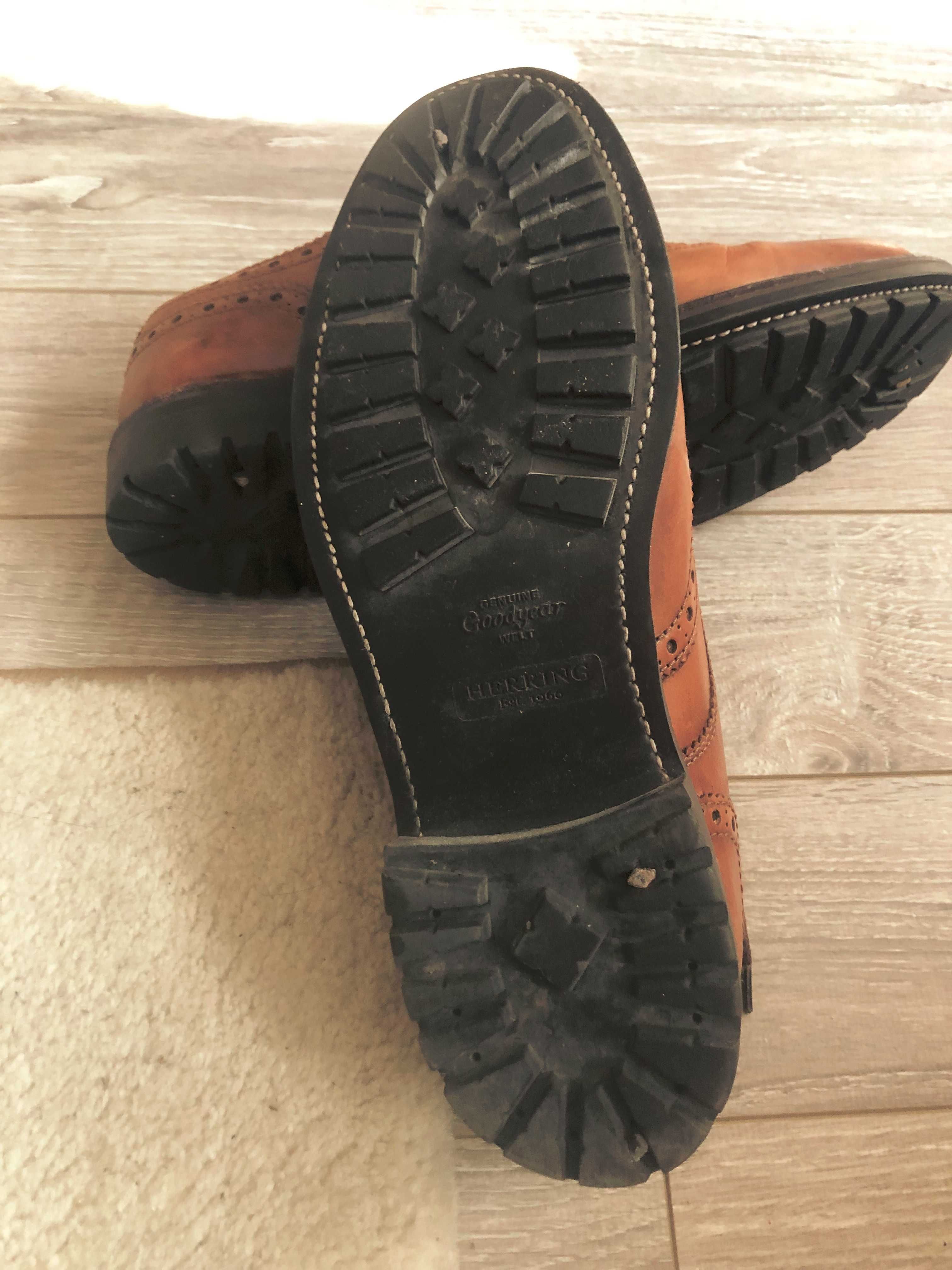 Мъжки обувки естествена кожа HERRING 46 номер
