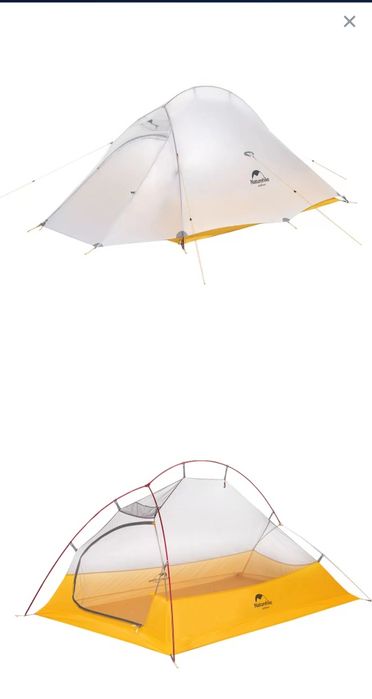 Naturehike cloud 2 upgrade ультралегкий палатка