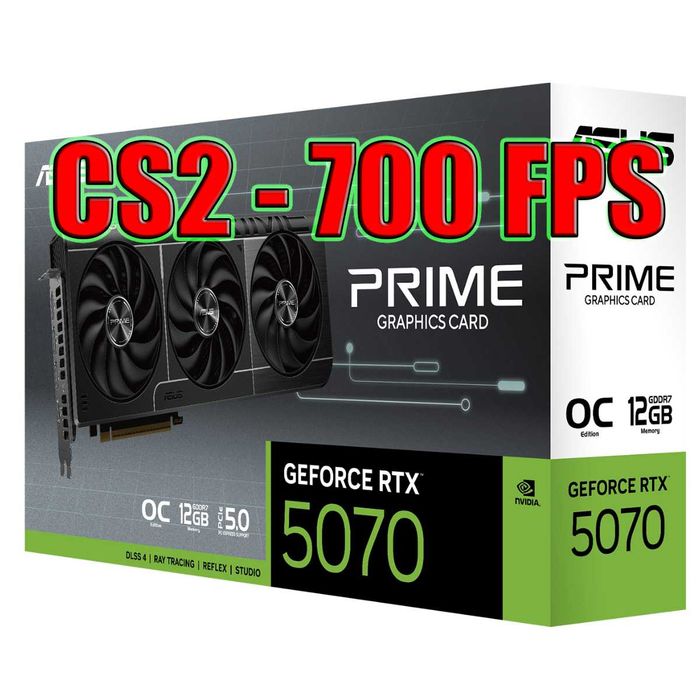 ASUS PRIME RTX 5070 OC Видеокарта