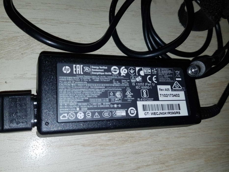 Incarcător alimentator original HP 65W 19.5v 3.33a PPP019L-S PA-1650