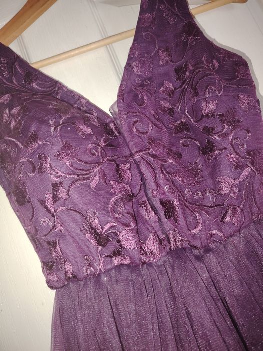 Rochie cu trenă purtata o singura data