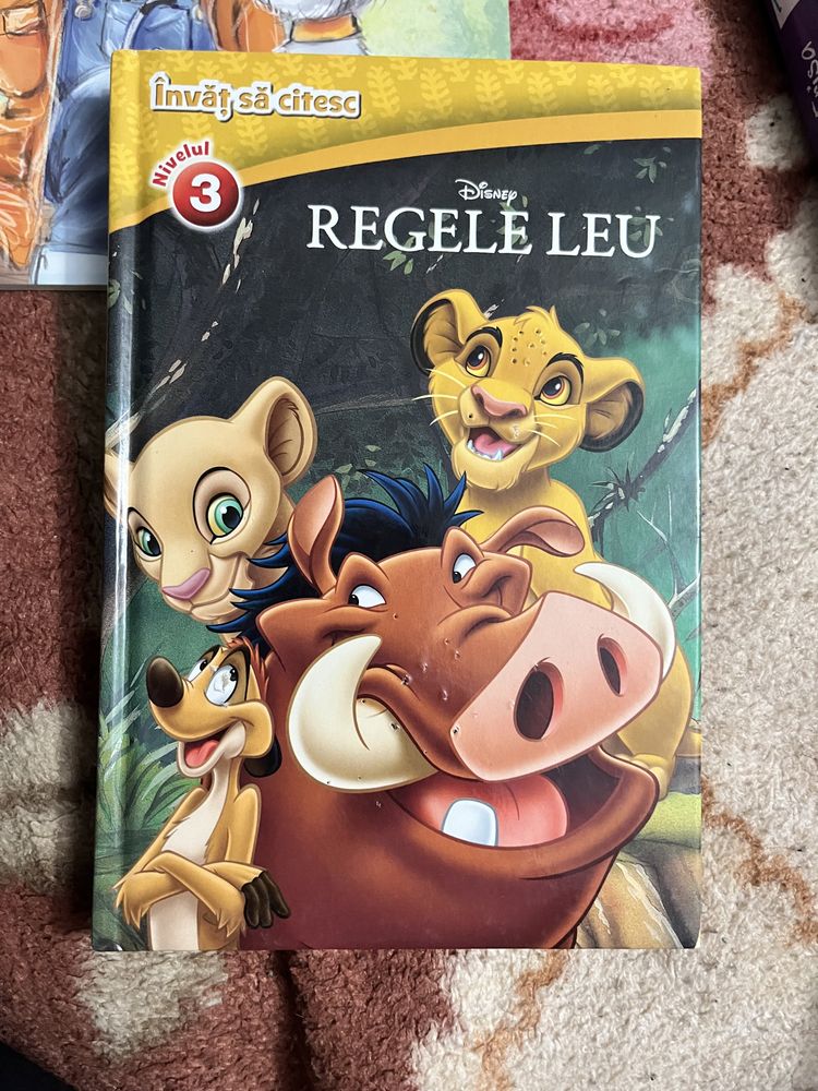 Invat sa citesc- Regele Leu- nivel 3- editura Litera