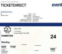 Билет за Rammstein в Белград