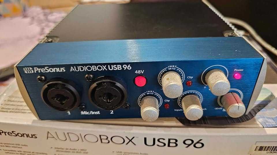 Presonus Audiobox USB 96 placa de sunet