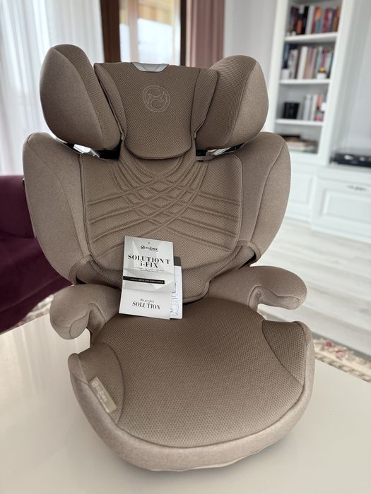 Scaun NOU Auto Copii 3-12 ani Cybex Solution T i-Fix Cozy Beige