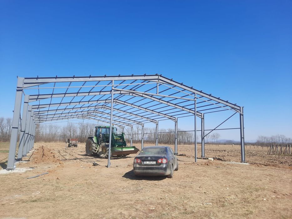 Vand structura hala metalica