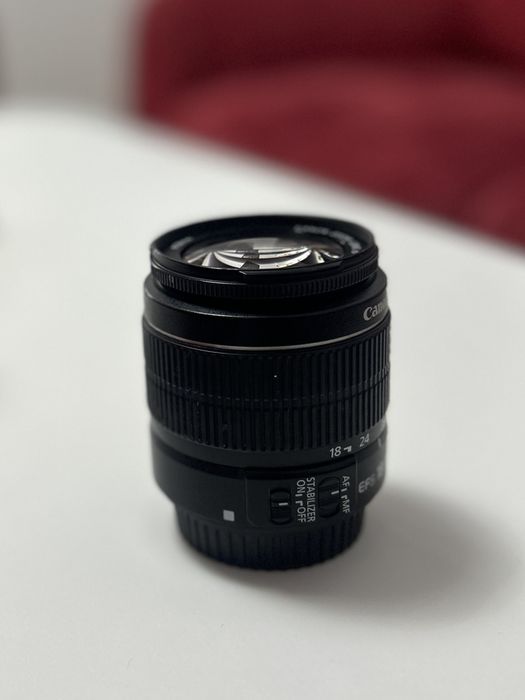 Обектив Canon EFS 18-55mm IS – в отлично състояние