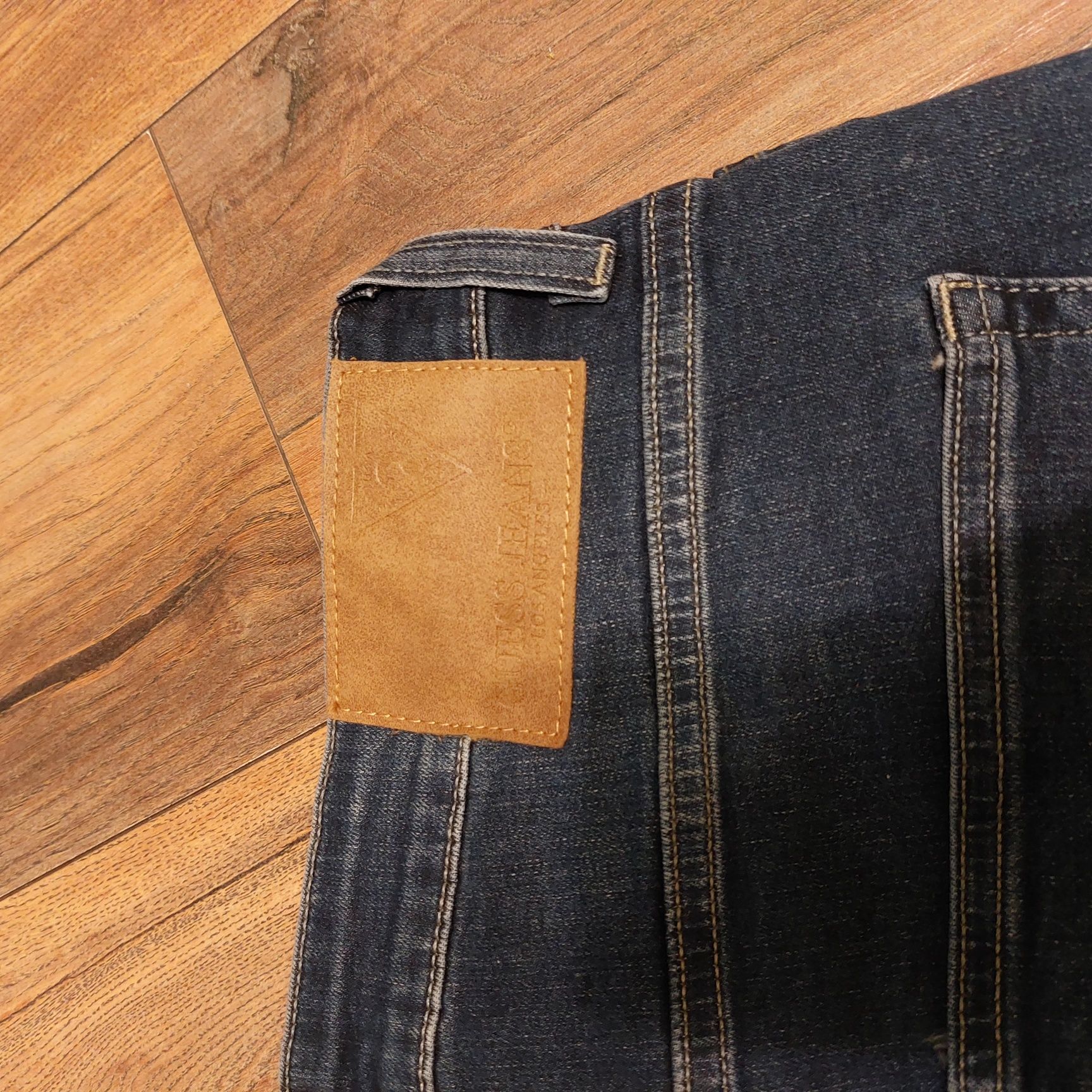 GUESS Blue Athletic Taper Jeans