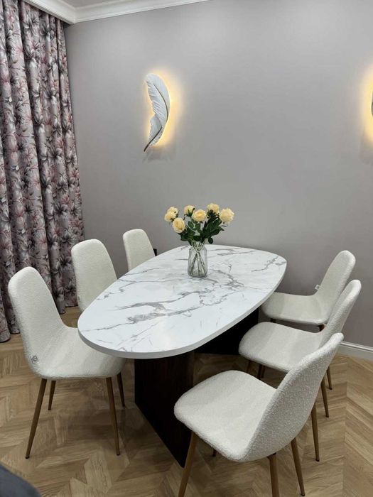 Обеденный Стол Для Гостиной Со Стульями Цена Стол Стул Орындық Үстел