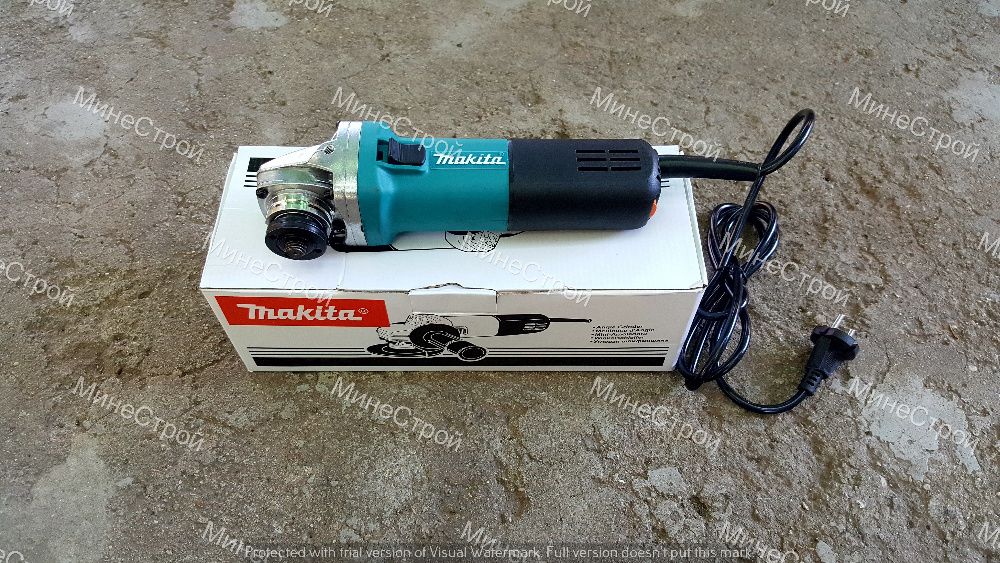 МАКИТА Ъглошлайф MAKITA флекс 1100W 125мм Ракета със / без обороти