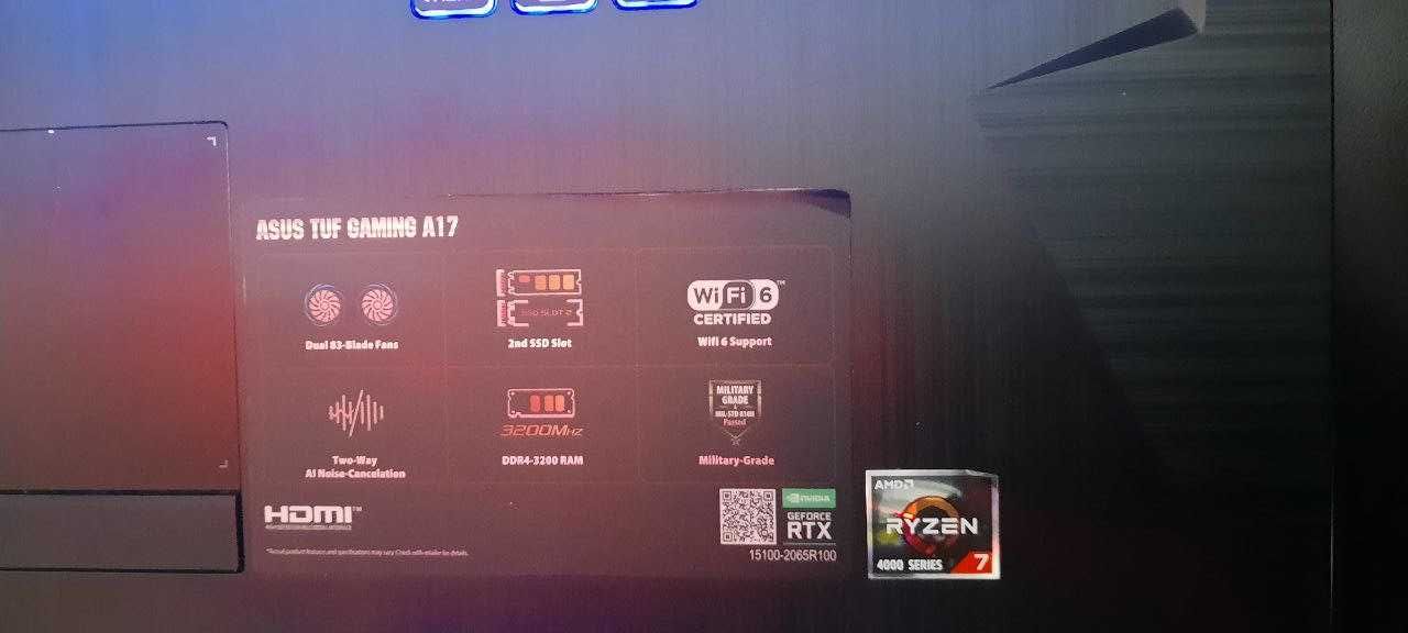 Игровой ноутбук Asus TUF Gaming