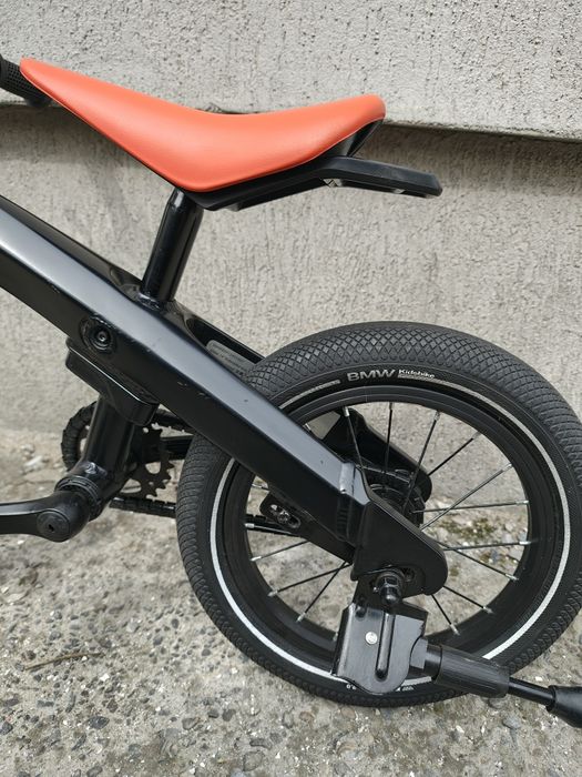 Bicicletă copii BMW Kidsbike 14 Zoll 2 in 1 negru model 2021